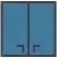 Blue Shaker Icon