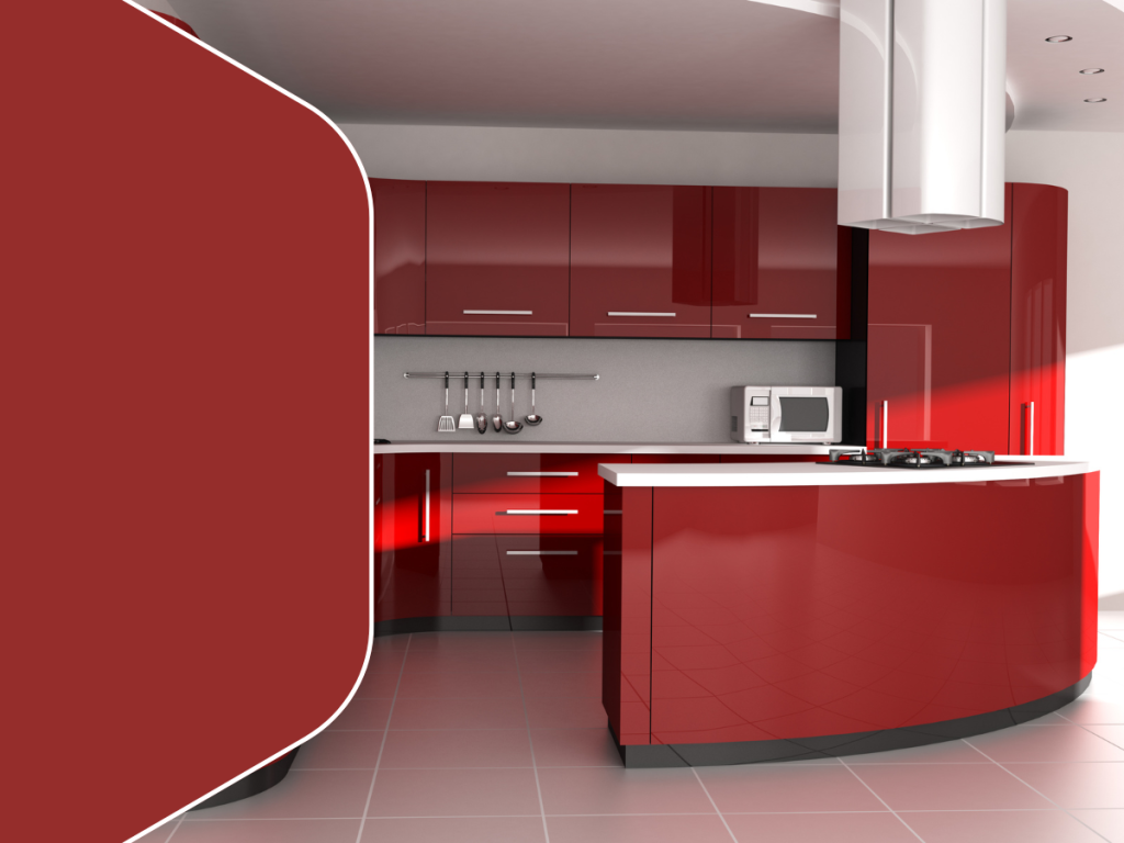 Burgundy Kitchen