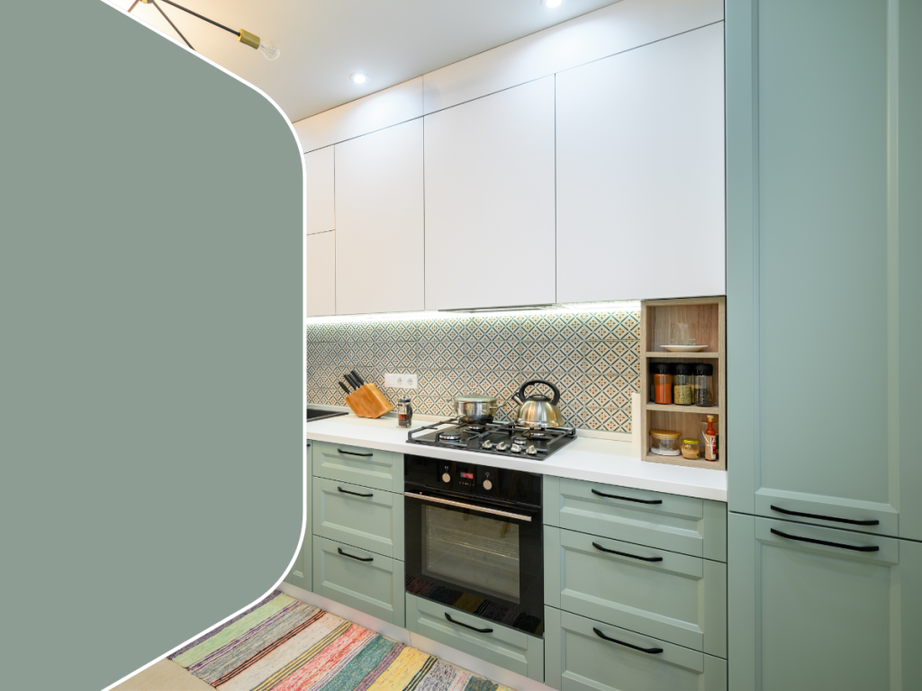 Teal Kitchen
